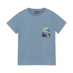 Color Kids T-Shirt W. 2 Print 4-10 Ans - Enfant