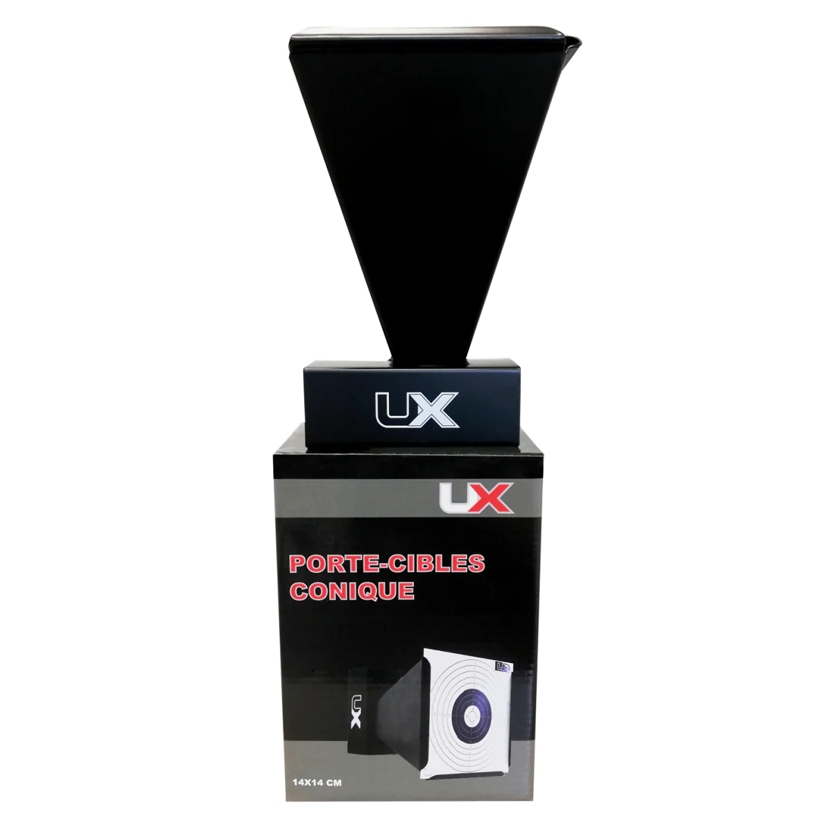 Porte cible conique Ux pour cible 14 x 14 – Image 4