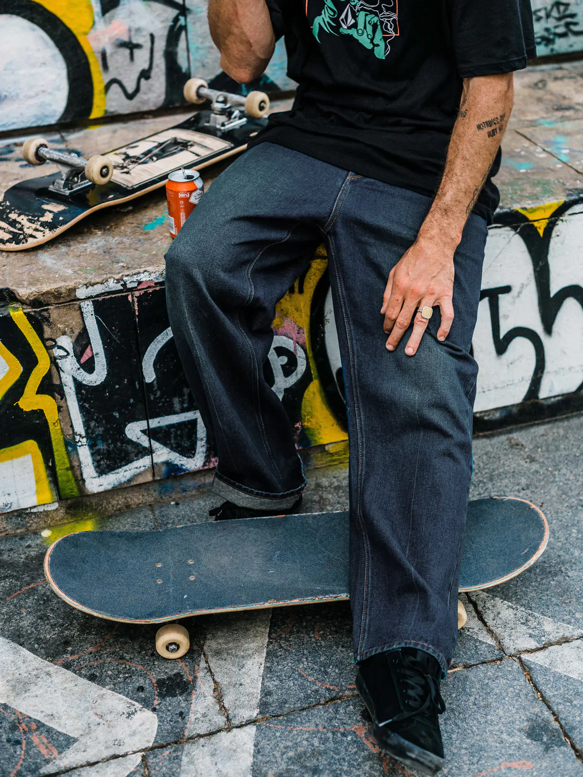 Volcom Jeans Billow Tapered Fit - Homme – Image 3