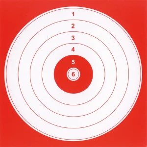 100 Cibles Bo Manufacture Cartons 14x14 cm