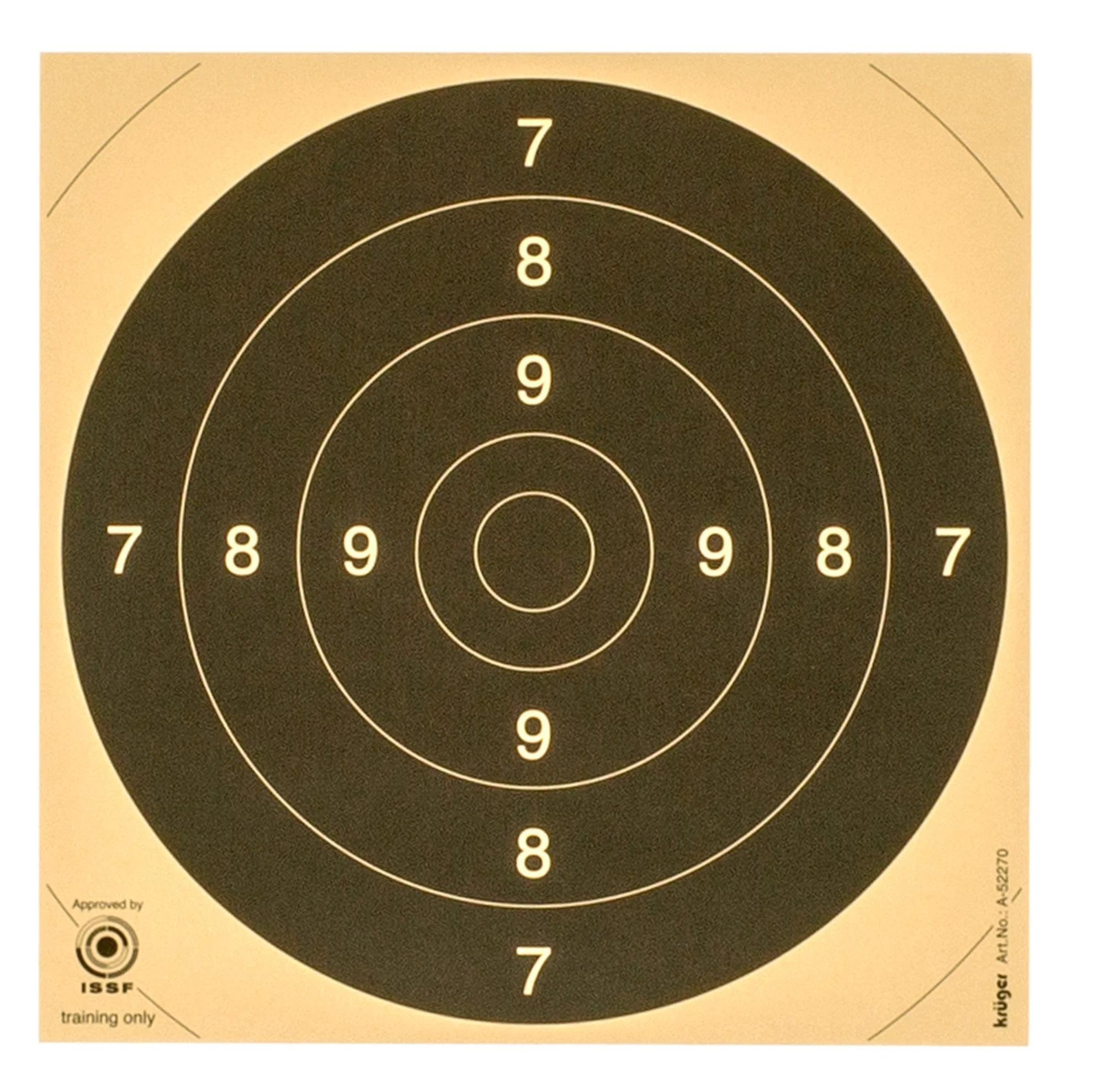 Cible Europ-Arm Centre Cartons C50 21X21cm – Image 2