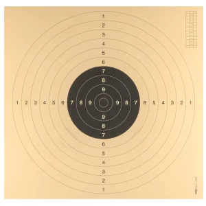 100 Cartons-Cibles Europ-Arm 55X53cm C50 Avec Encoches