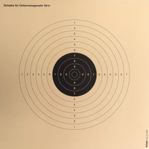 250 Cibles Europ-Arm T.A.R 820 34X34cm