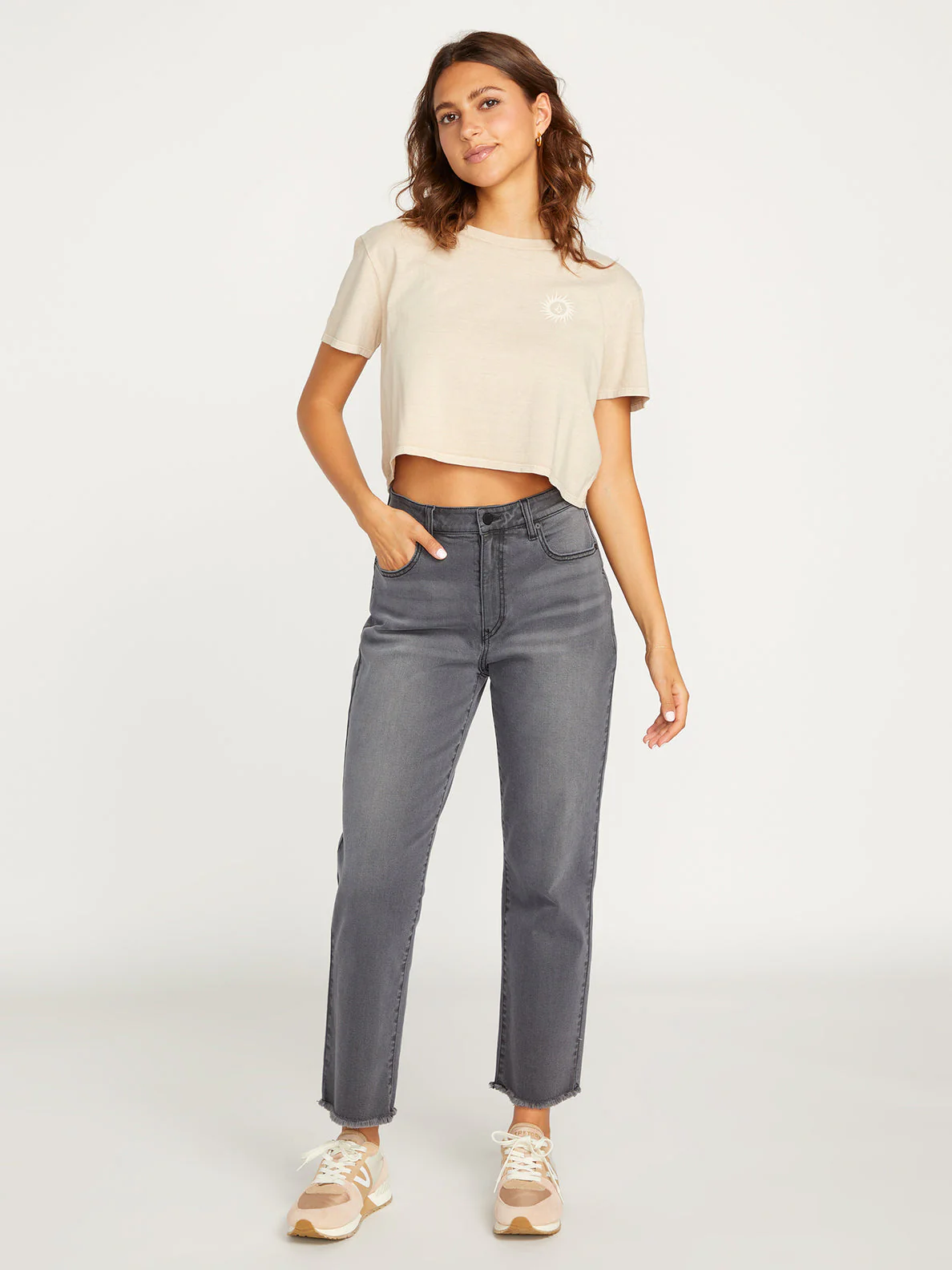 Volcom Pantalon Stone Step High Rise - Femme – Image 6