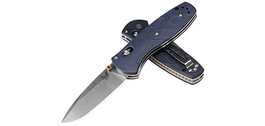 Couteau Benchmade Mini Barrage Crater Blue – Image 3