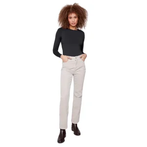 Charlie B Pantalon Straight Leg Corduroy - Femme
