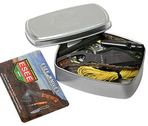 Mini kit de survie ESEE avec couteau Pinch