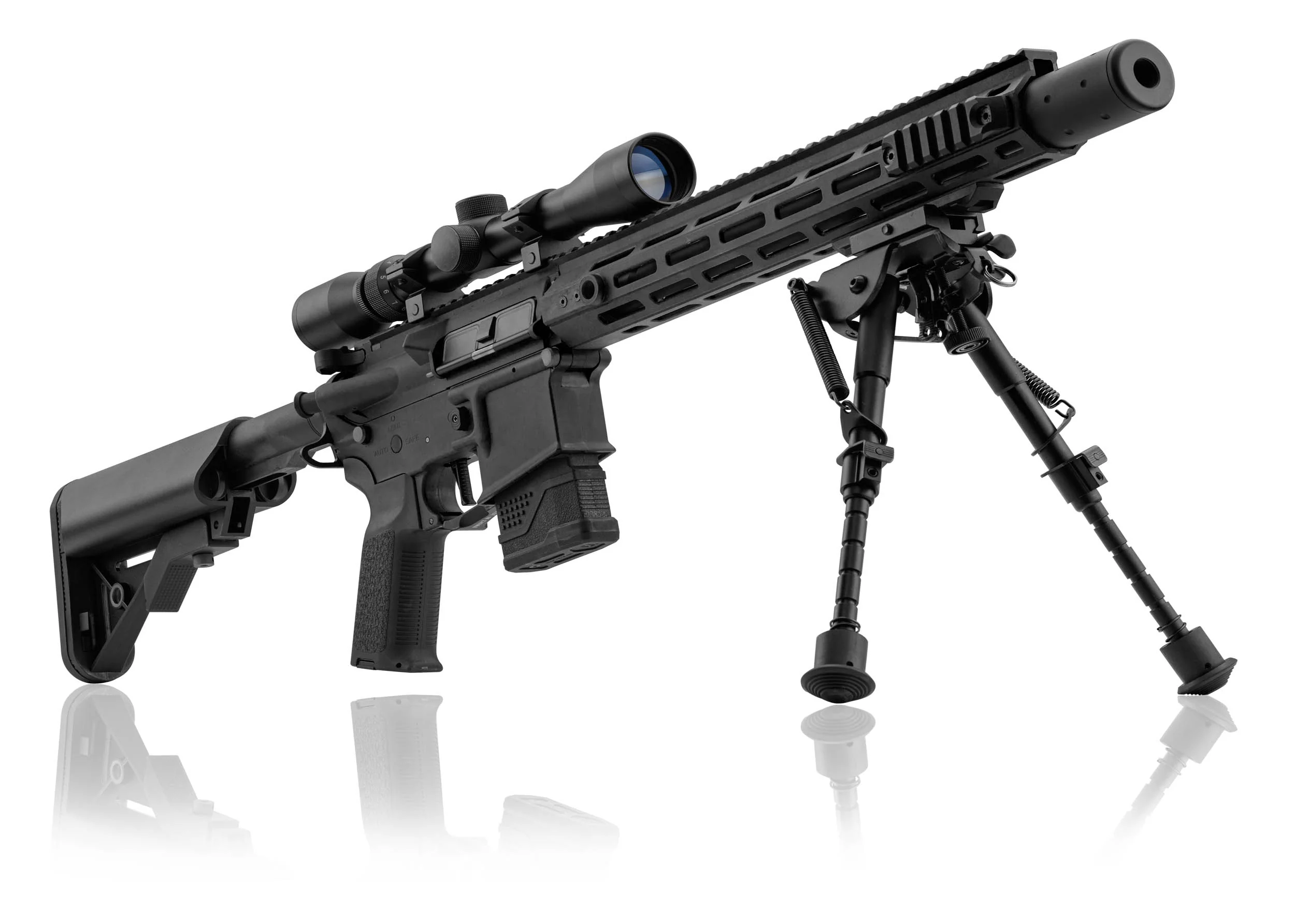 Replique Lancer Tactical LT-32 DMR Noir Pack Complet – Image 5