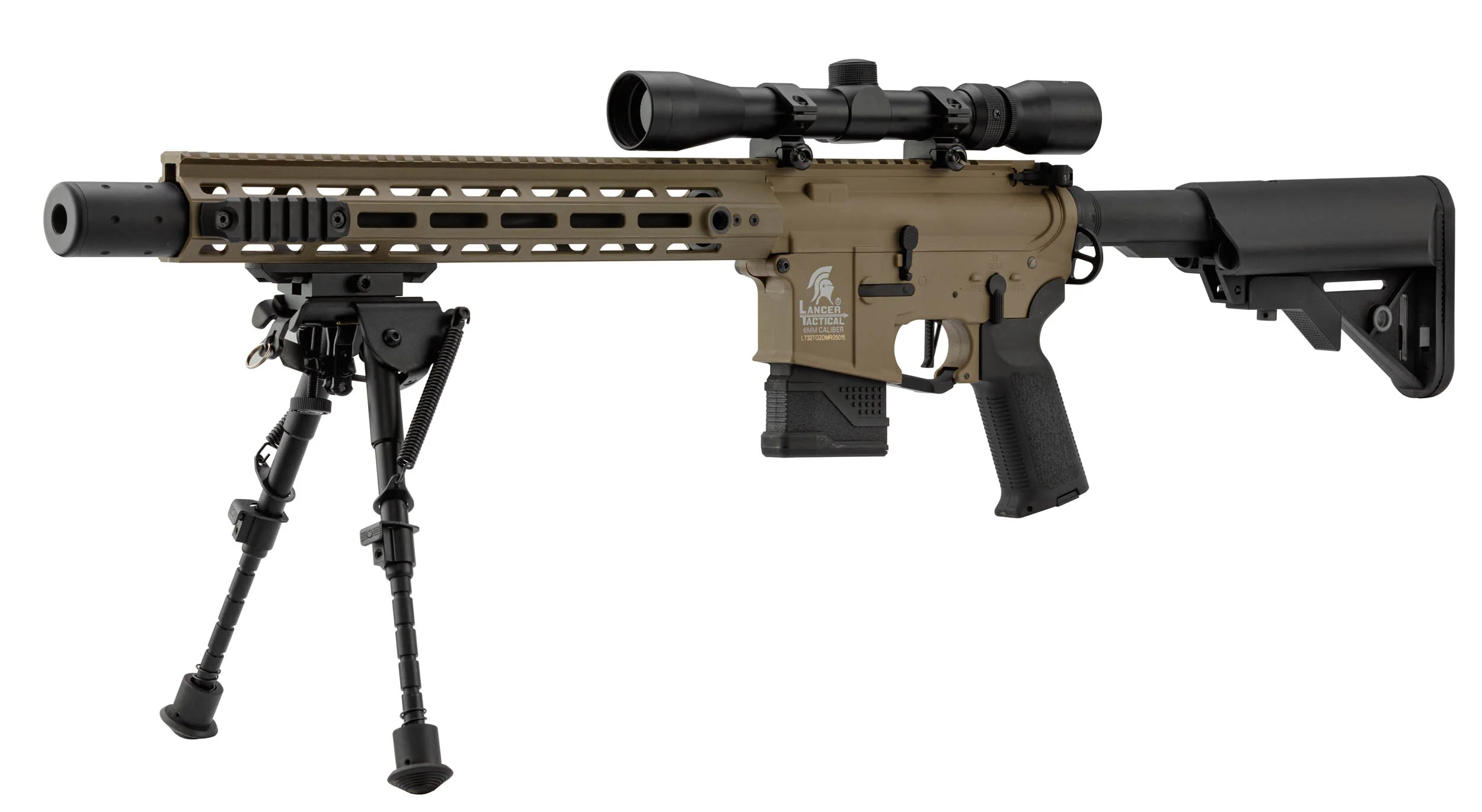 Replique Lancer Tactical LT-32 DMR Noir Pack Complet – Image 7