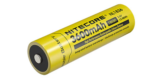 Accu Nitecore Li-ion 18650