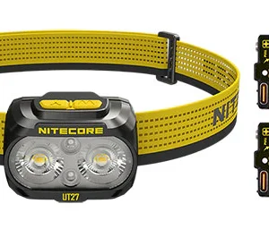 Lampe Frontale Nitecore UT27 - 2 batteries