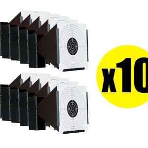 Pack Porte Cible Europ-Arm Conique Métallique 17X17cm