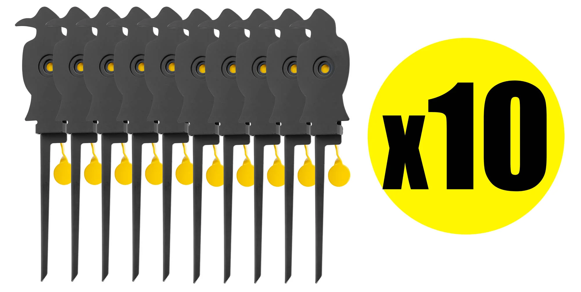 Pack Cible Mobile Bo Manufacture Corbeau pour Armes Cal. 4.5mm