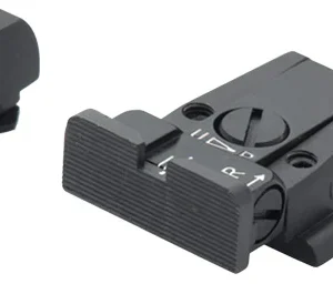 Hausse réglable et guidon LPA  pour Glock 17 à 23/25 à 32/ 32 34 35