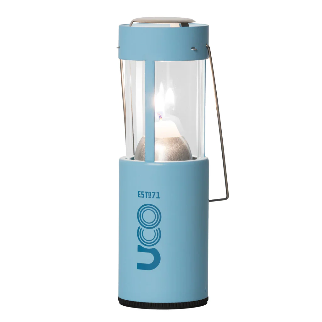 Uco Lampe À Bougie Glacier Bleu