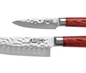 Coffret 2 couteaux Wusaki Série Pakka x50