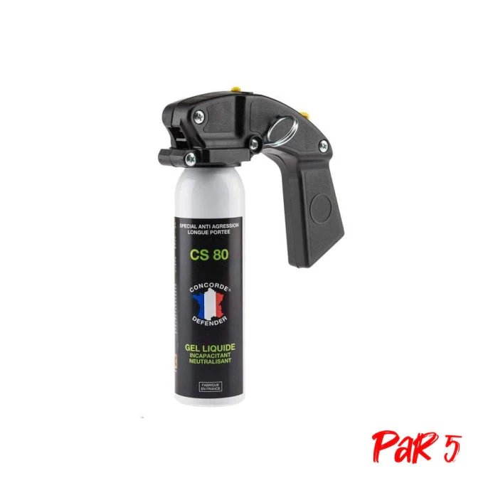 Aérosol gel Concorde defender cs 80 avec poignée - 100 ml – Image 3