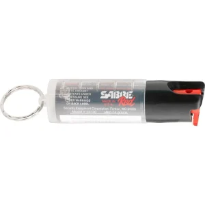 Bombe au Poivre Sabre Red 3-en-1 + Porte Clés - 16,2ml Par 1
